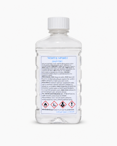 White Spirit Zeus Paints σε πλαστική φιάλη 400 ml για αραίωση και καθαρισμό εργαλείων βαφής