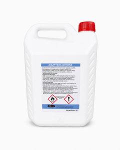 Διαλυτικό acetone Zeus Paints σε συσκευασία 4 λίτρων για αραίωση και καθαρισμό εργαλείων βαφής